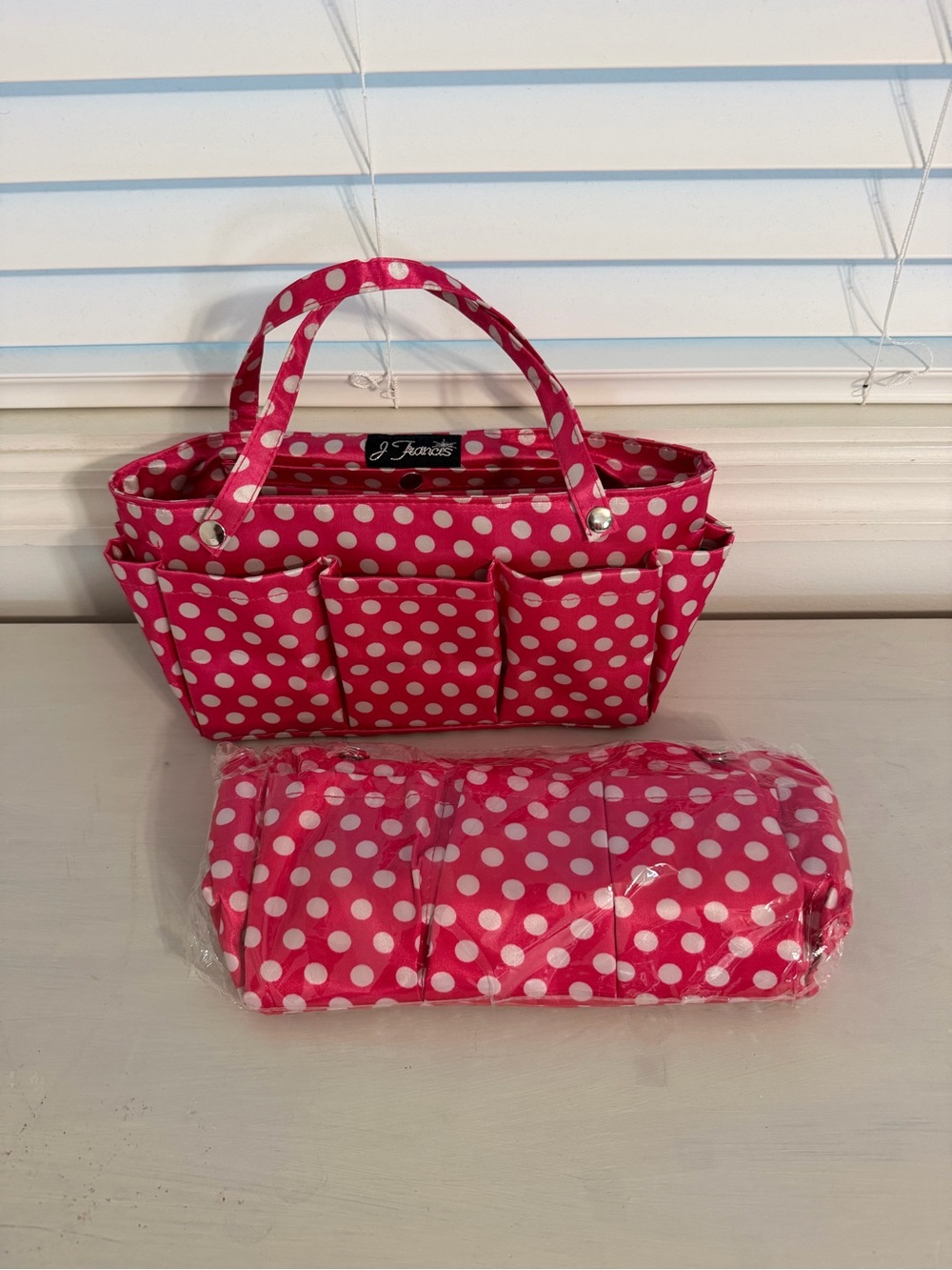2 Pack Womens Travel Handbag Organizer Insert Multi Pocket Tote Purse Bag Liner